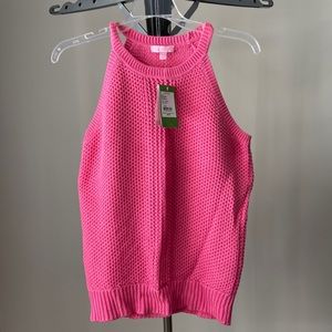 Lilly Pulitzer Pink Sleeveless Sweater
